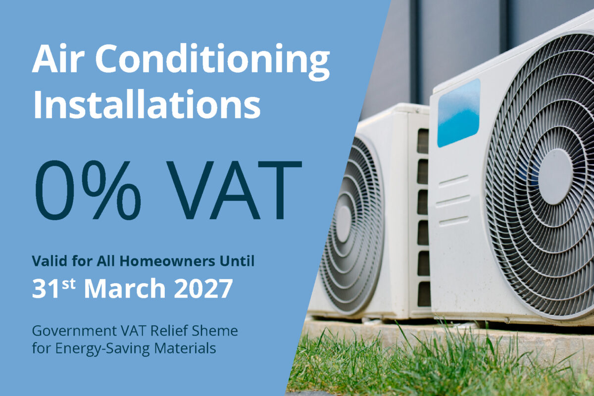 Air Conditioning 0% VAT Promotion